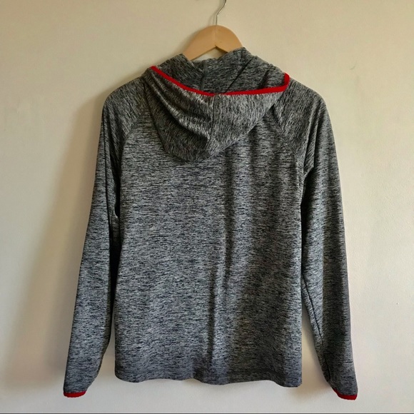 NJ DEVILS Official 4HER G-111 by Carl Banks Space Dye Full-Zip Hoodie Size S - Picture 2 of 13